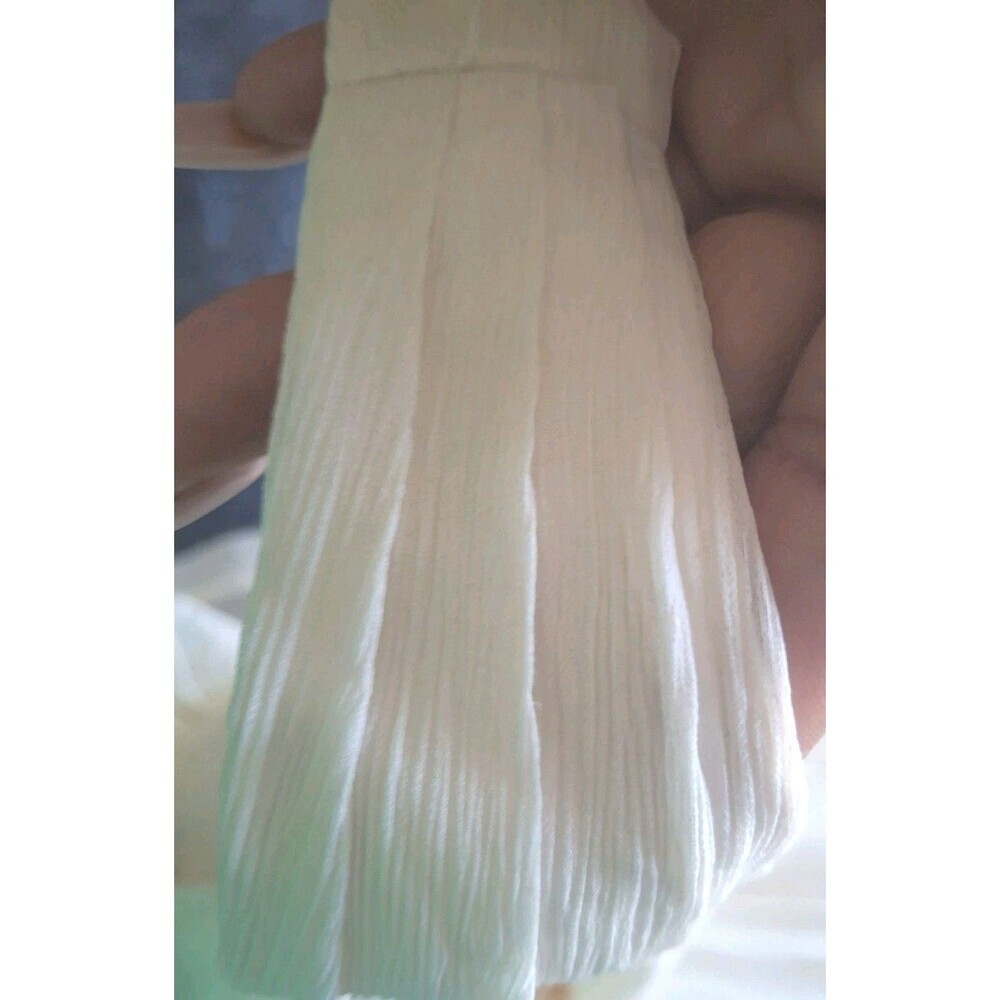 J.Crew Sophia Gown Silk Chiffon Size 2 Ivory 19836 Lined Beach Wedding Formal - Picture 12 of 13